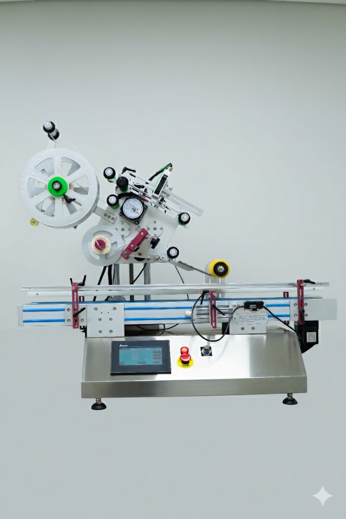 Rotuladora Automática Para Indústria Farmacêutica??